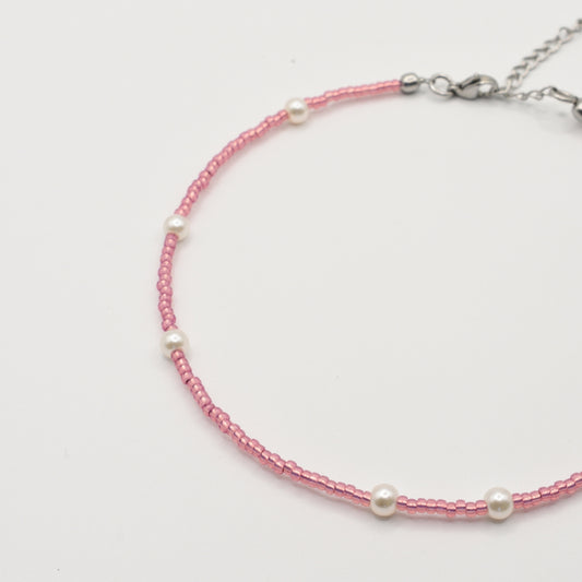 Bracelet | Ocean Chic with Glass Beads and Freshwater Pearls