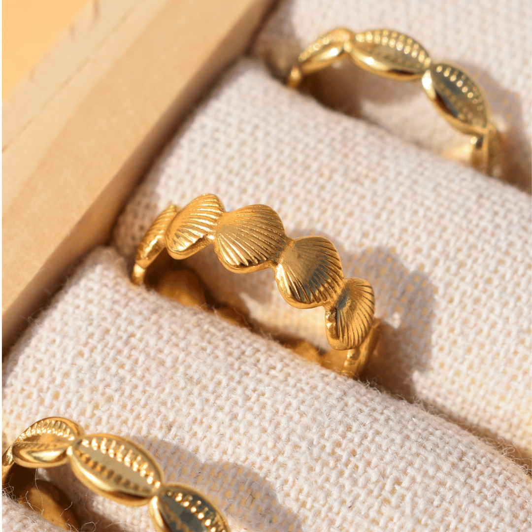 Ring | Gold Shell