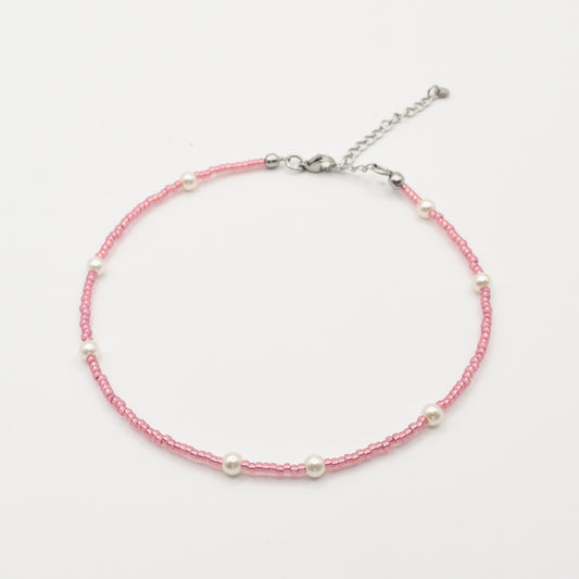 Bracelet | Ocean Chic with Glass Beads and Freshwater Pearls