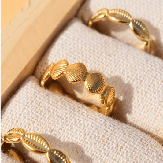 Rings | Gold Muschel
